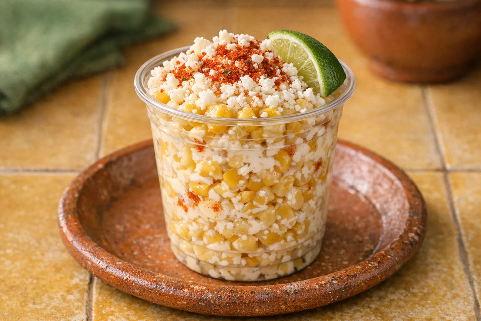 Elote en Vaso